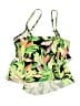 Maxine Tropical Green Swimsuit Top Size 16 - photo 2