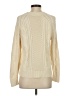 J.Crew 100% Cotton Solid Ivory Pullover Sweater Size S - photo 2