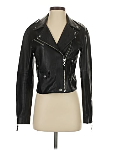 Paige Leather Jacket (view 1)