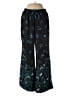 Soma 100% Polyester Print Blue Casual Pants Size M - photo 1