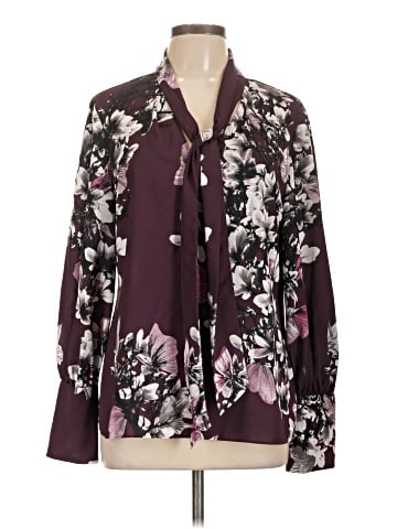 Natori Long Sleeve Blouse (view 1)