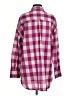 Maeve by Anthropologie 100% Cotton Checkered-gingham Pink 3/4 Sleeve Button-Down Shirt Size XS - photo 2