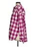 Maeve by Anthropologie 100% Cotton Checkered-gingham Pink 3/4 Sleeve Button-Down Shirt Size XS - photo 5