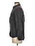 Tinsel 100% Lyocell Gray Long Sleeve Button-Down Shirt Size M - photo 5