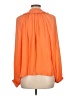 J by Joie 100% Polyester Orange Long Sleeve Blouse Size L - photo 2