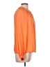 J by Joie 100% Polyester Orange Long Sleeve Blouse Size L - photo 4