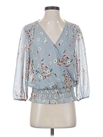 Eclair 3/4 Sleeve Blouse (view 1)