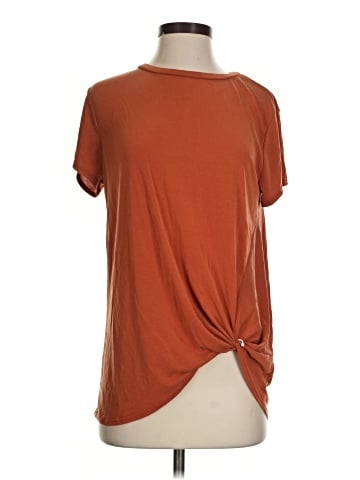 Green Envelope Short Sleeve Top (view 1)