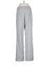 Le Lis Stripes Gray Casual Pants Size S - photo 2