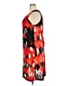 Mlle Gabrielle Print Red Cocktail Dress Size 2X - photo 5