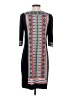 Studio One Graphic Black Casual Dress Size S - photo 2