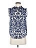 RACHEL Rachel Roy 100% Polyester Blue Sleeveless Blouse Size XS - photo 1