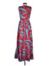 Sugarlips 100% Polyester Print Blue Cocktail Dress Size S - photo 2