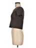 DAZY Brown Short Sleeve Top Size M - photo 5