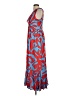 Sugarlips 100% Polyester Print Blue Cocktail Dress Size S - photo 5