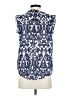 RACHEL Rachel Roy 100% Polyester Blue Sleeveless Blouse Size XS - photo 2