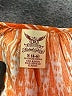 Faded Glory 100% Rayon Orange Long Sleeve Blouse Size S - photo 7