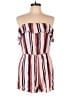 rue21 100% Rayon Stripes White Romper Size XL - photo 1