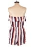 rue21 100% Rayon Stripes White Romper Size XL - photo 2