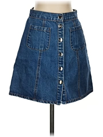 BDG Denim Skirt (view 1)