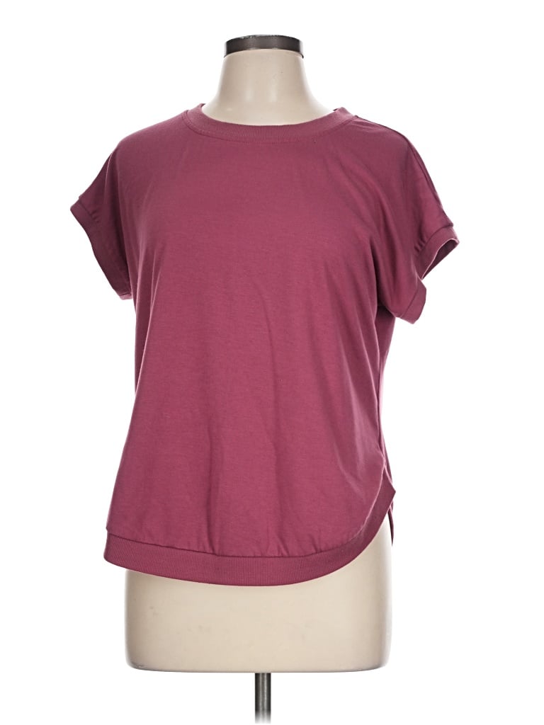 Pre-owned Daisy Fuentes Cardigan Sweater In Burgundy