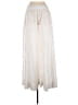 TOV Solid Ivory Casual Skirt Size EU 44 / US 14 - photo 2