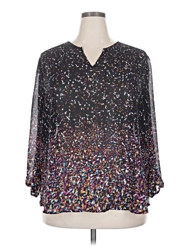 Fun2Fun 3/4 Sleeve Blouse (view 1)