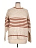 Like, Love Stripes Tan Pullover Sweater Size 1X - photo 1