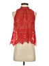 Love, Fire Red Sleeveless Blouse Size S - photo 1