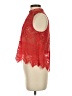 Love, Fire Red Sleeveless Blouse Size S - photo 5