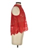 Love, Fire Red Sleeveless Blouse Size S - photo 4