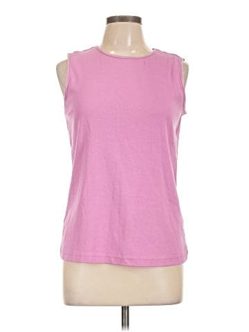 Christopher & Banks Sleeveless T-Shirt (view 1)