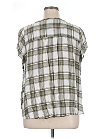 Cj Banks Short Sleeve Blouse (view 2)
