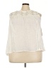 Indigo Rose 100% Polyester Ivory Sleeveless Blouse Size 3X - photo 1