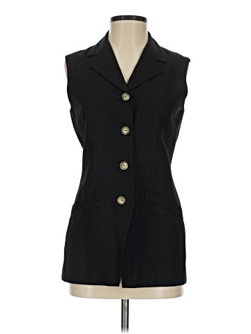 The Limited Black Collection Sleeveless Button-Down Shirt (view 1)