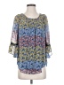 Westport Blue 3/4 Sleeve Blouse Size XS - photo 1