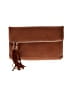 Moda Luxe 100% Polyurethane Brown Clutch One size - photo 1