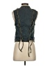 Free People Blue Denim Vest Size XS - photo 2