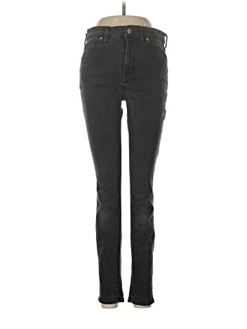 Madewell 9" High-Rise Skinny Jeans in Lunar (view 1)