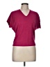 Mila Burgundy Short Sleeve Top Size M - photo 1