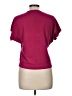 Mila Burgundy Short Sleeve Top Size M - photo 2