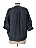 Daniel Rainn 100% Polyester Blue 3/4 Sleeve Blouse Size L - photo 2