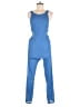 Jaase Solid Blue Jumpsuit Size XS - photo 1