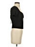 Shein Black Short Sleeve Top Size 4 - photo 4