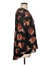 Daniel Rainn Floral Black 3/4 Sleeve Blouse Size L - photo 4