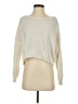 Debut Metallic Ivory Pullover Sweater Size S - photo 1