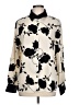 Shein Floral Ivory Long Sleeve Blouse Size L - photo 1