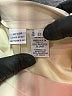 Assorted Brands Solid Ivory Faux Leather Skirt Size 12 - photo 4