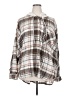 rue21 Brown Gray Poncho Size 3X - photo 1