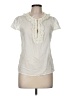 The Limited Ivory Short Sleeve Blouse Size M - photo 1
